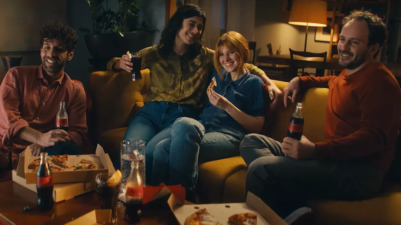 Ecco un estratto dello Spot Tv di Coca Cola