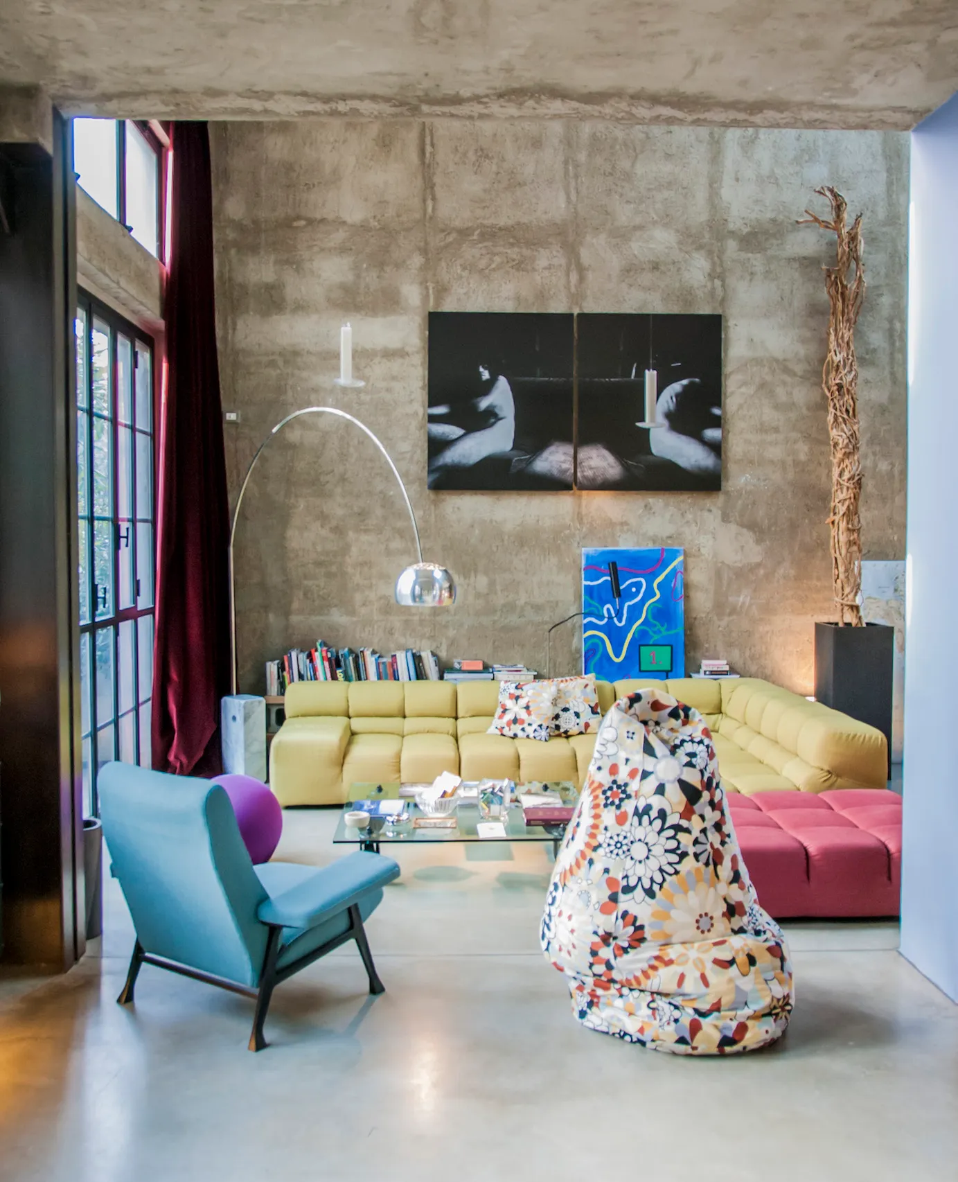 Zona living della location Alkekengi