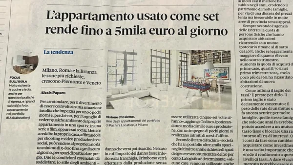 L'articolo del Sole24Ore