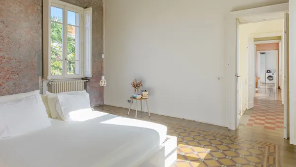 Cementine in camera da letto