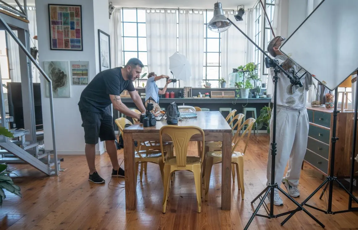 Chi puoi trovare sul set?