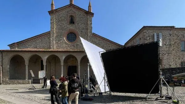 Shooting dello spot TV di Fossati
