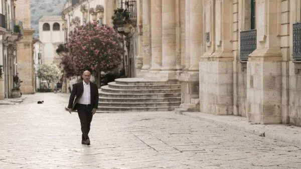 Una scena del Commissario Montalbano a Vigata
