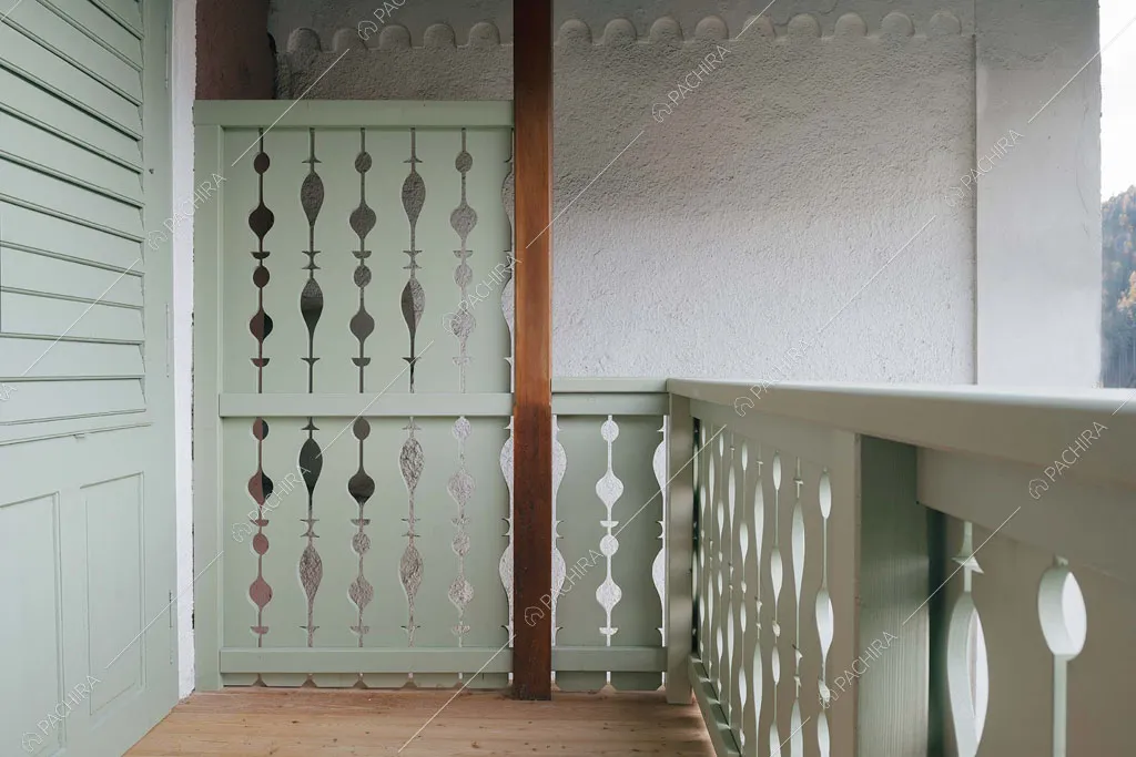 Terrazza della villa Botnia, location in stile contemporaneo a Bolzano