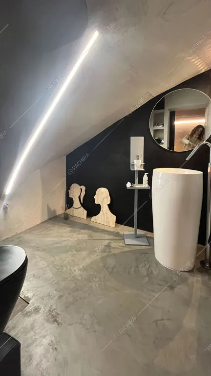 Bagno della villa Andesine, location in stile moderno a Roma