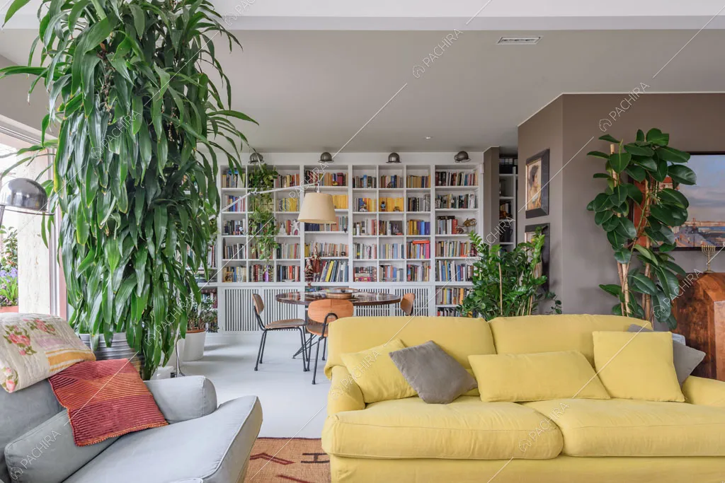 Salotto dell'appartamento Beryl, location in stile contemporaneo a Milano