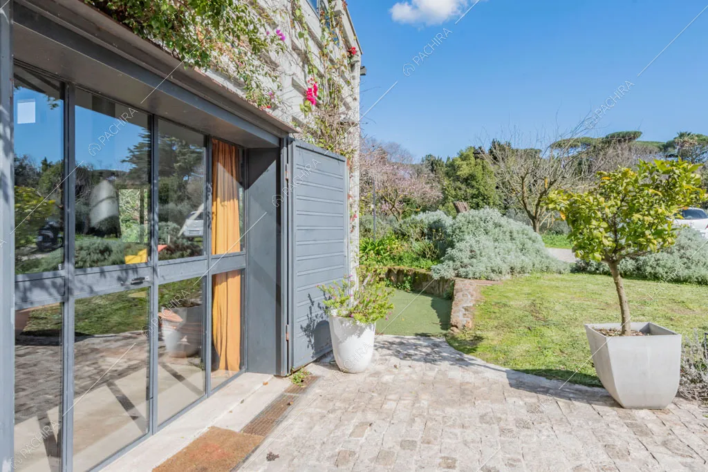 Giardino della location Seine, loft in stile industriale a Roma