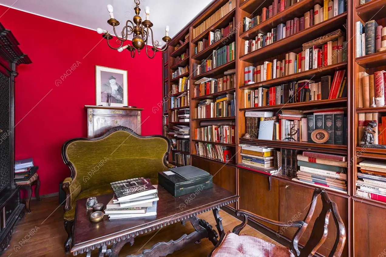 Studio della villa Archibusa, location in stile classico a Como
