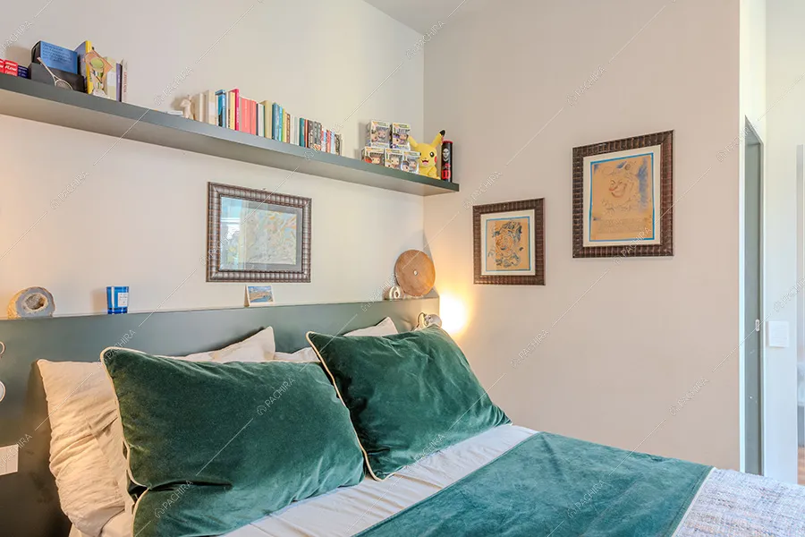 Camera da letto della location Blighia, appartamento in stile moderno a Milano