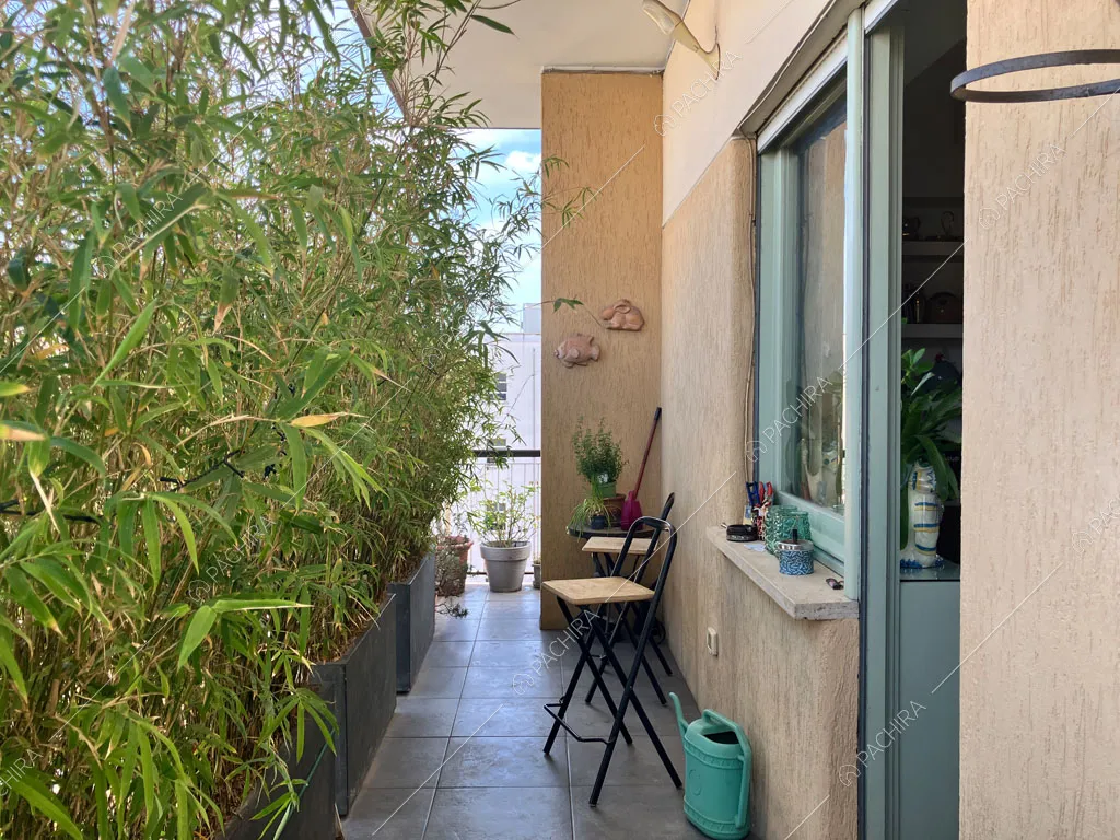 Terrazza dell'appartamento Volga, location in stile moderno a Roma