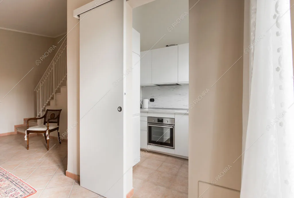 Cucina della villa Agnocasto, location in stile moderno a Roma