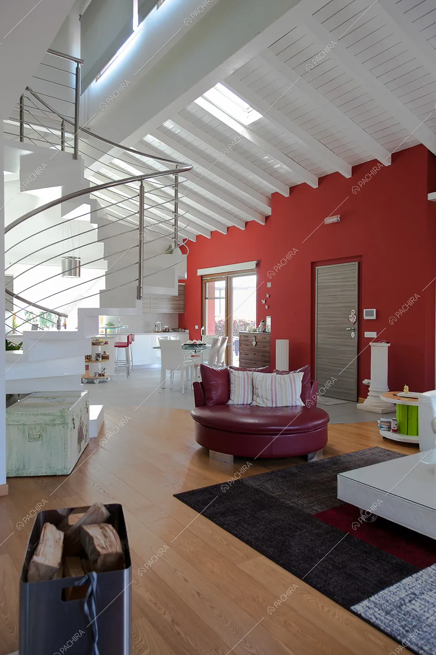 Sala della villa Filesia, location in stile contemporaneo a Lecco