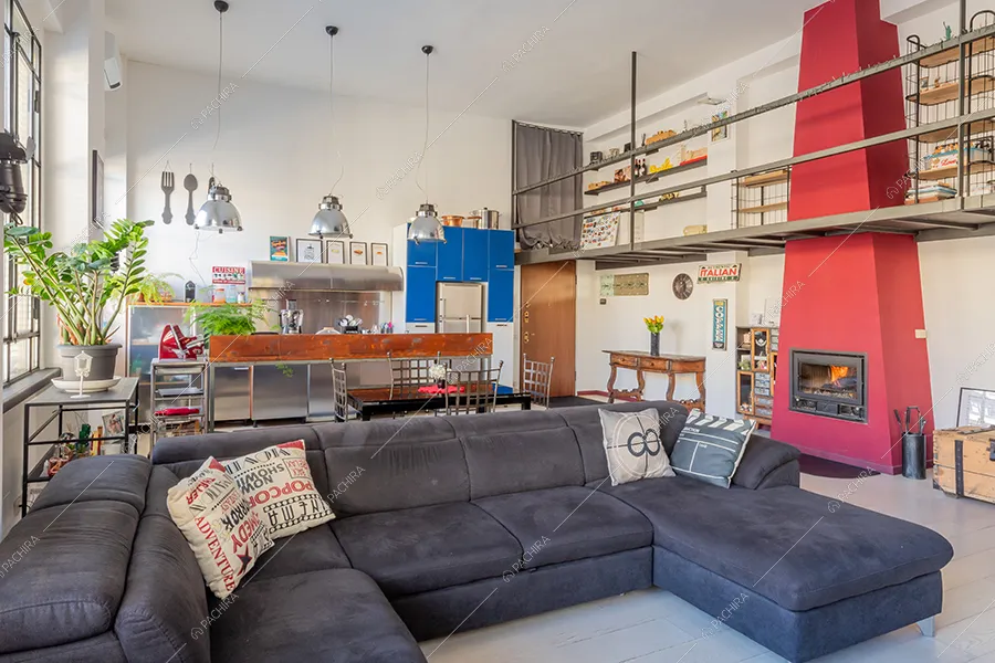 Sala del loft Piave, location in stile moderno a Milano