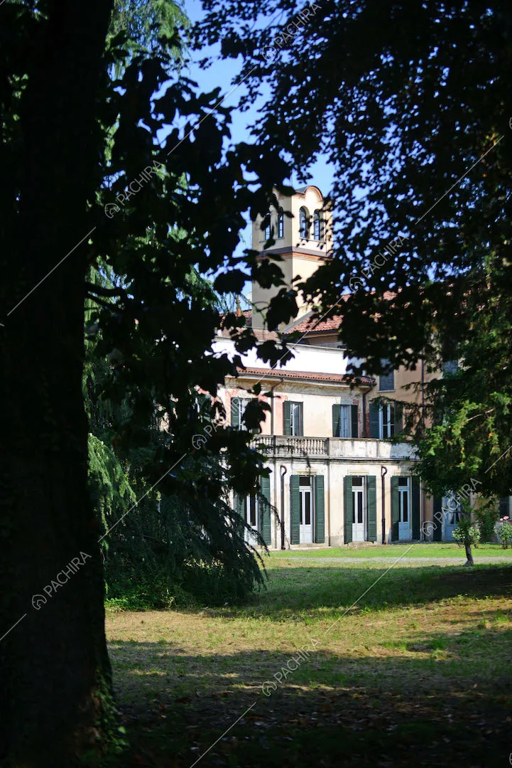 Villa vista dal giardino