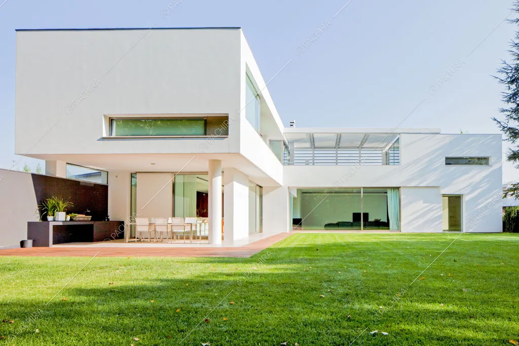 Giardino della villa Meru, location in stile contemporaneo a Padova
