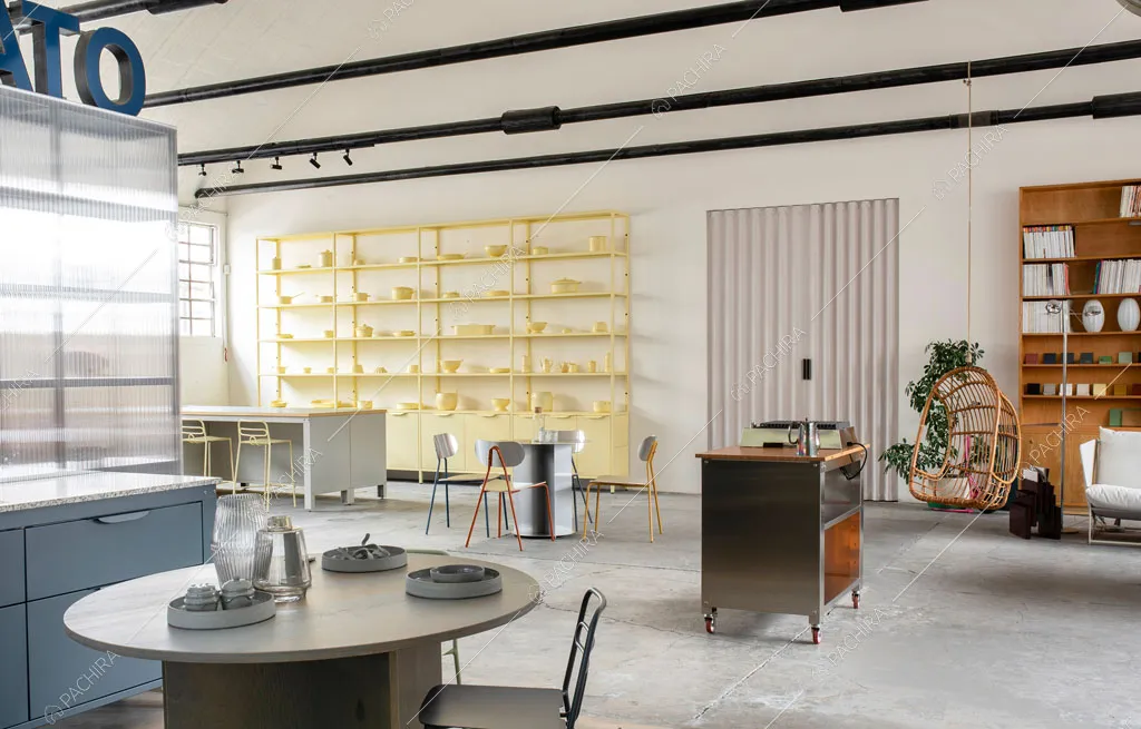 Sala dell'espositivo Bootia, location in stile moderno a Bologna