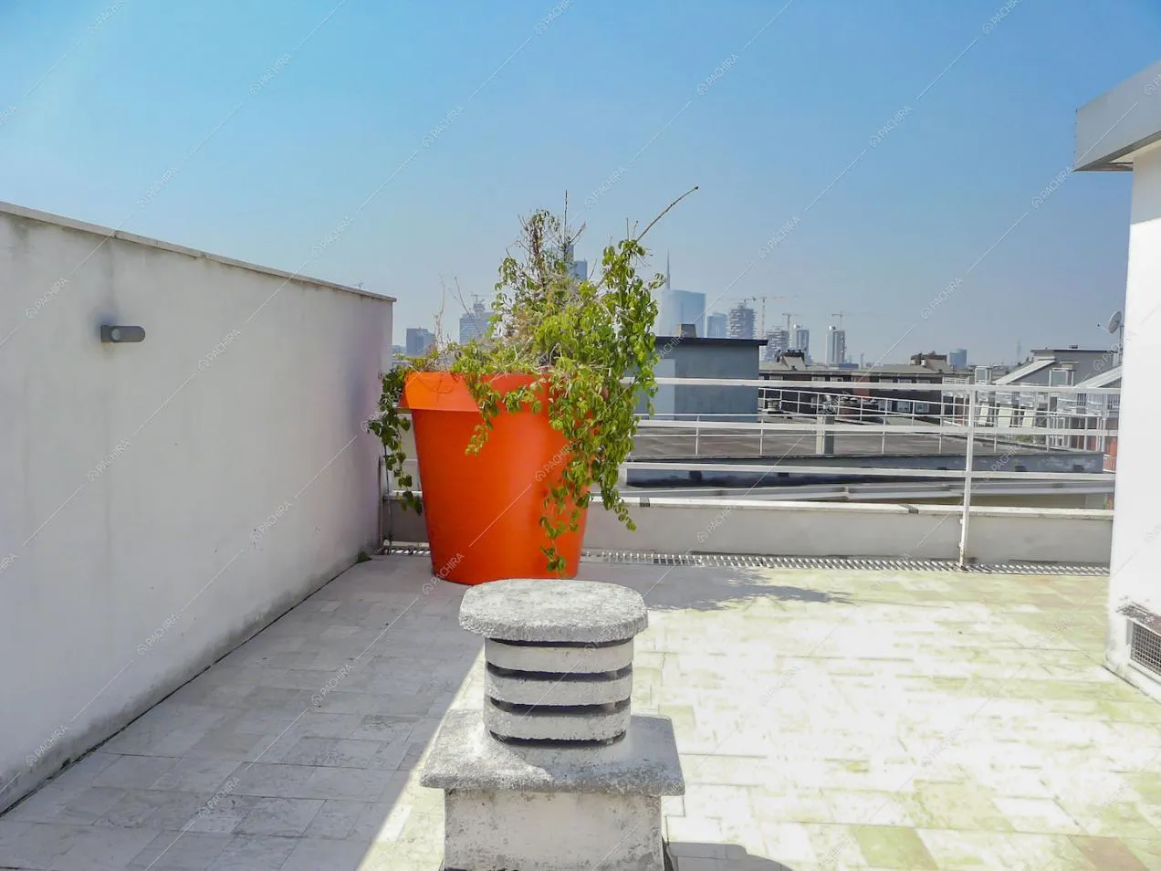 Vista panoramica dalla terrazza