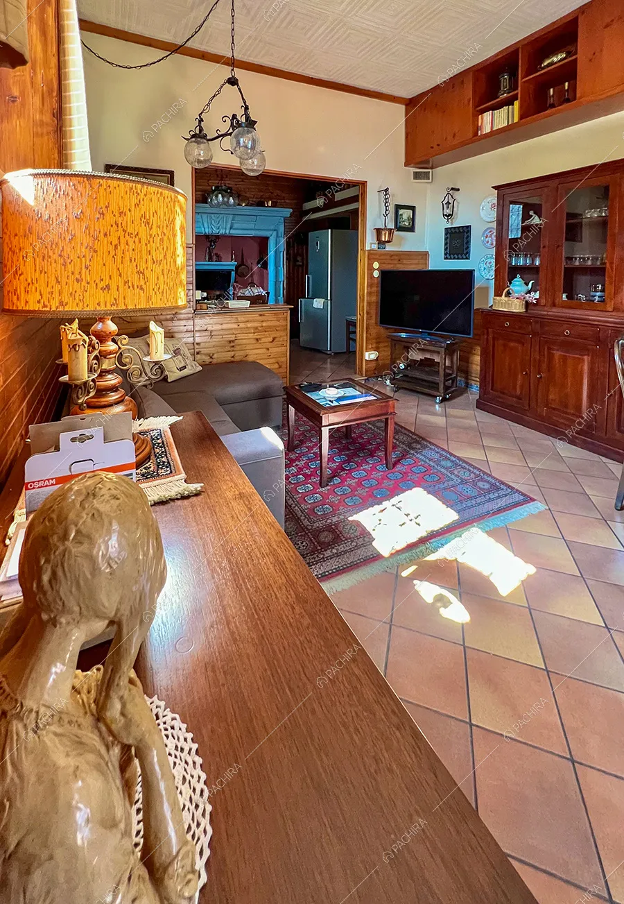 Sala della villa Actina, location in stile rustico a Como