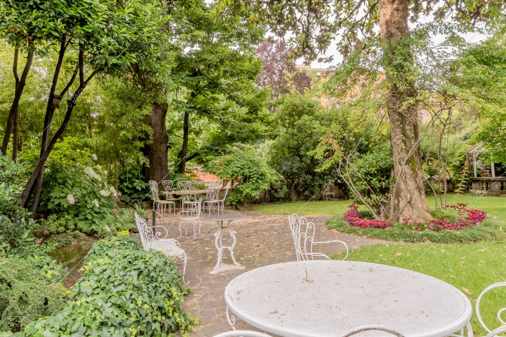 Giardino della villa Palma, location in stile classico a Milano