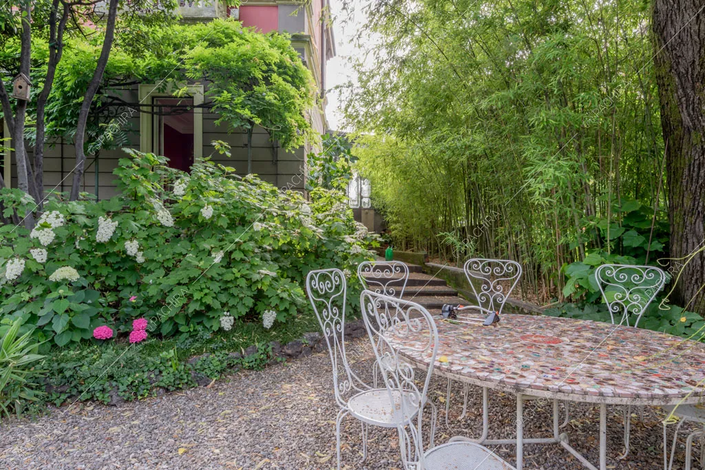 Giardino della villa Palma, location in stile classico a Milano