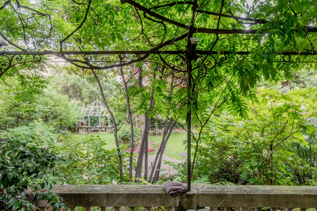 Giardino della villa Palma, location in stile classico a Milano