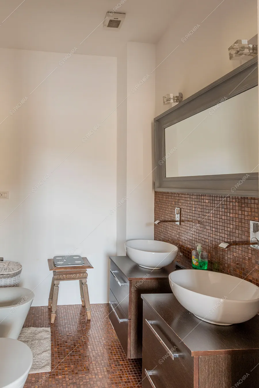 Bagno del loft Piave, location in stile moderno a Milano