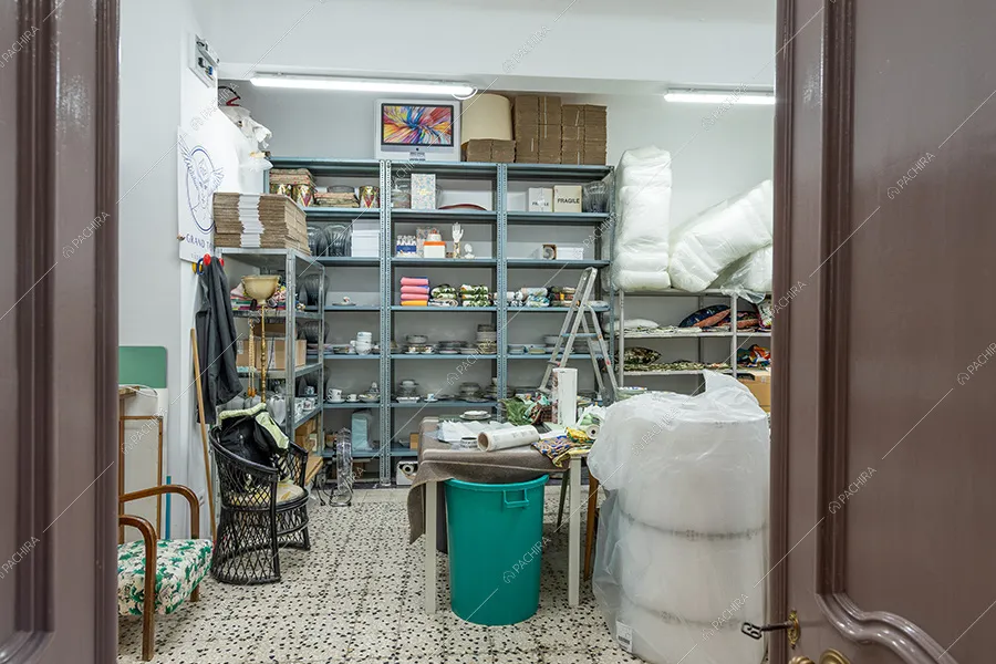 Ripostiglio dell'espositivo Magdalena, location in stile vintage a Milano