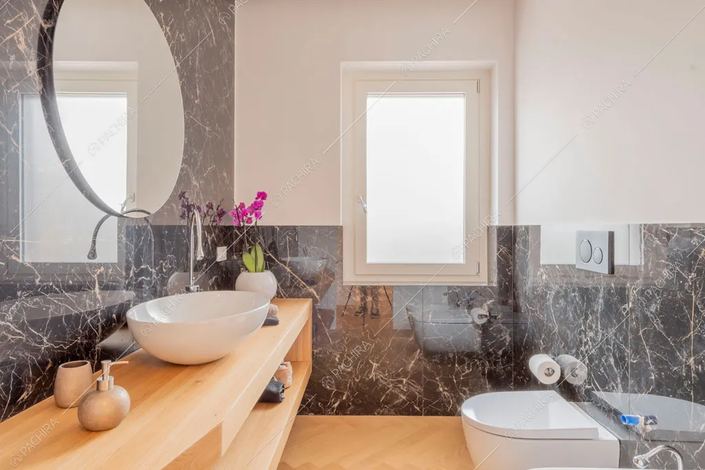 Bagno della villa Murray, location in stile contemporaneo a Roma