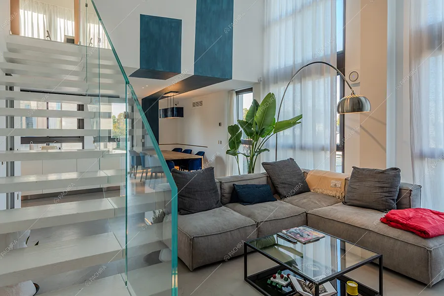 Sala del loft Calluna, location in stile contemporaneo a Milano