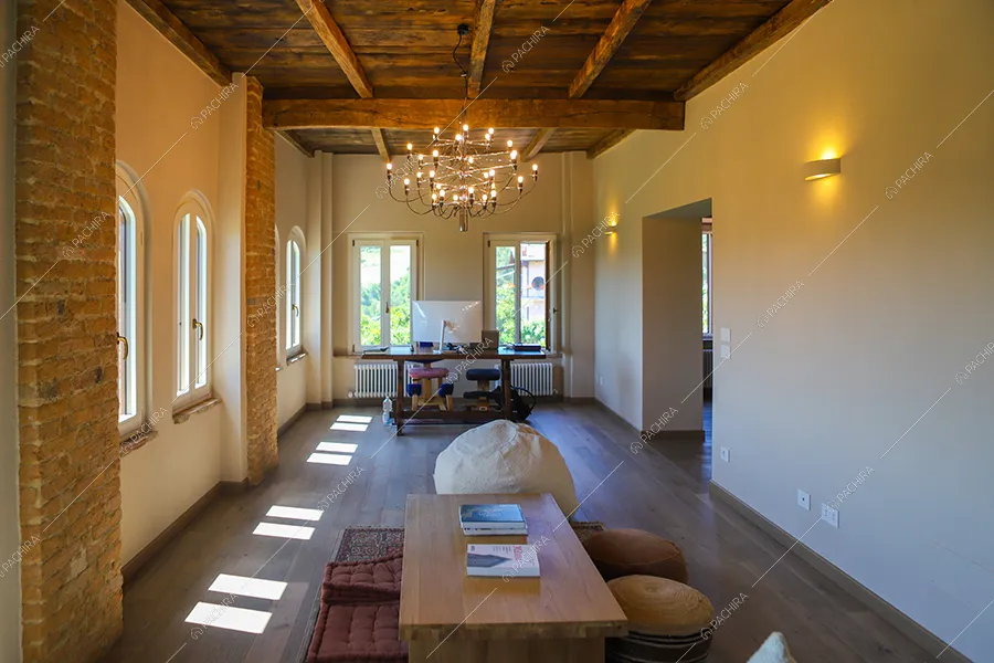Studio della villa Zinco, location in stile country a Pavia