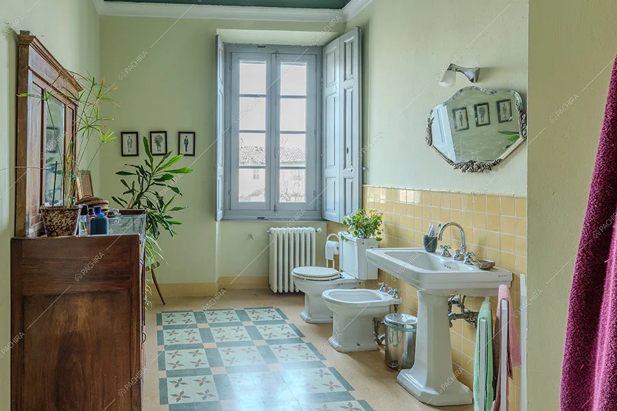 Bagno della dimora storica Westerlies, location in stile contemporaneo a Pavia