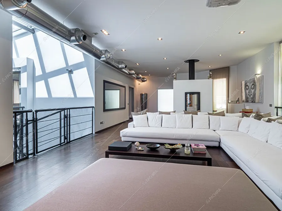 Sala della villa Moonstone, location in stile moderno a Milano