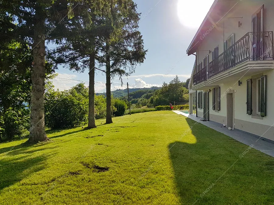 Parco della villa Baffin, location in stile moderno ad Alessandria