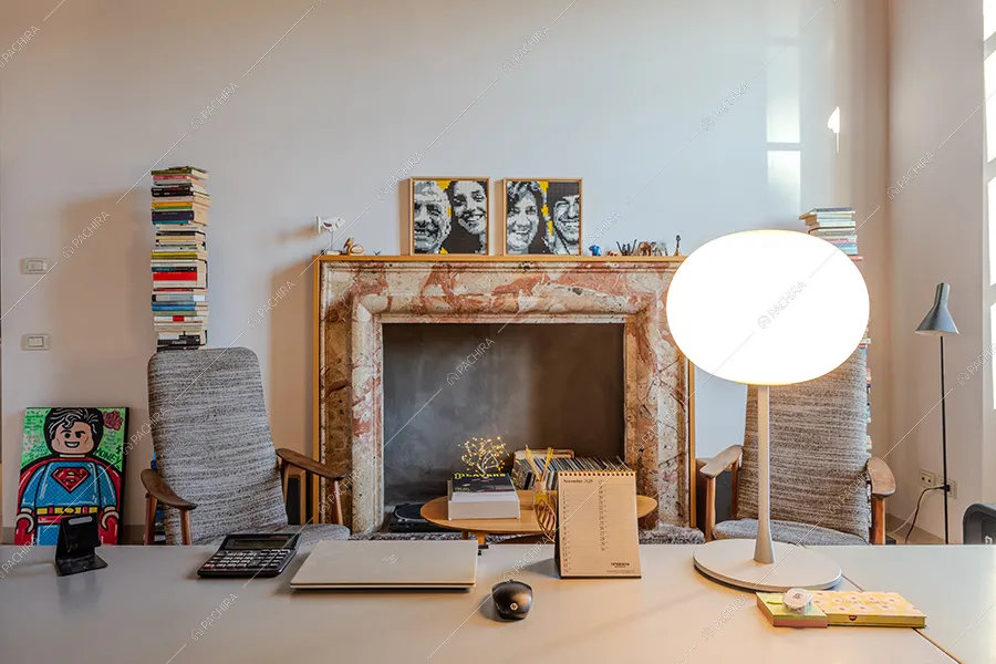 Studio della villa Mayon, location in stile moderno a Milano