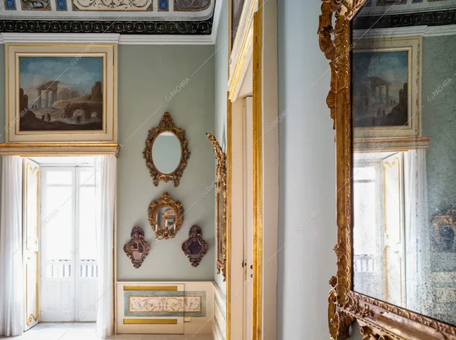 Sala della dimora storica Papiro, location in stile classico a Siracusa
