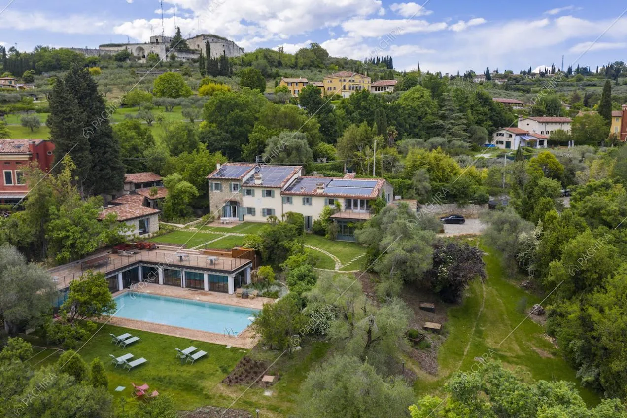 Vista aerea della Location Durian e dintorni