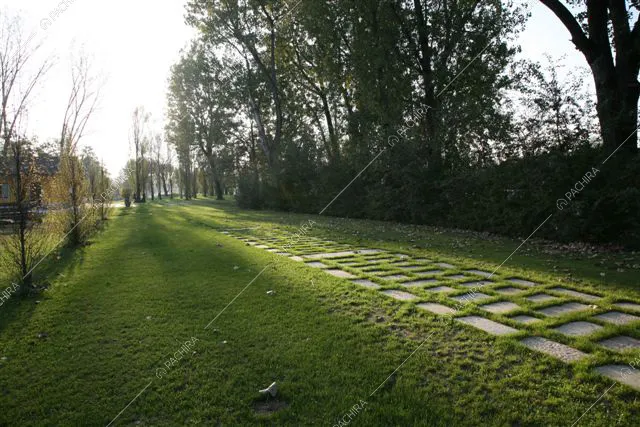 Vialetto lastricato in pietra