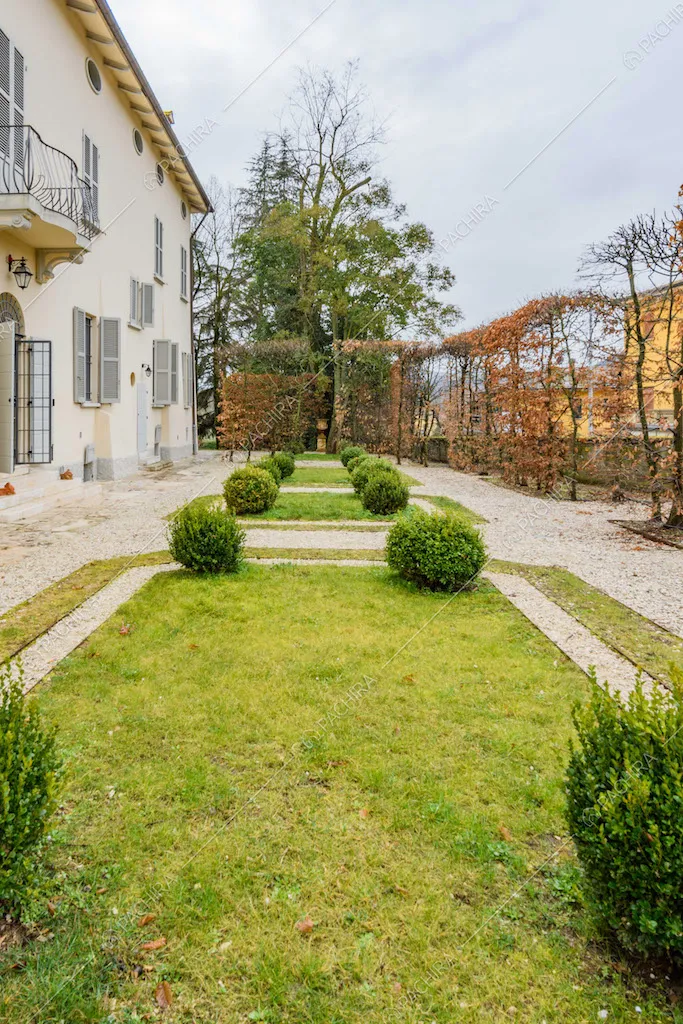 Curatissimo giardino della location