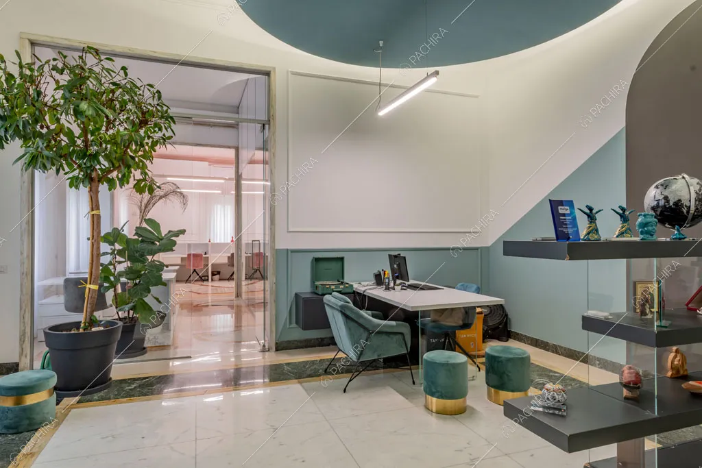 Studio dell'ufficio Ossidiana, location in stile contemporaneo a Roma