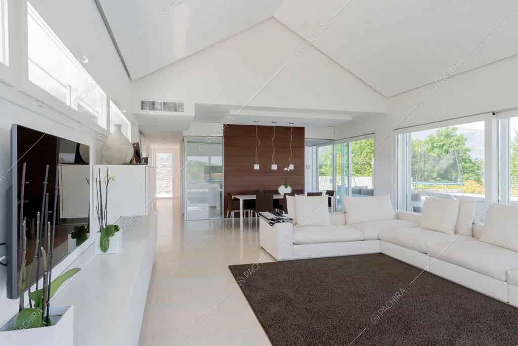 Sala della villa Coral, location in stile contemporaneo a Como