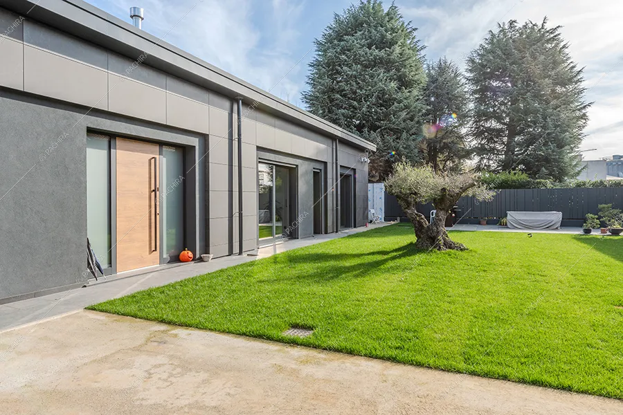 Giardino della villa Norte, location in stile moderno a Monza