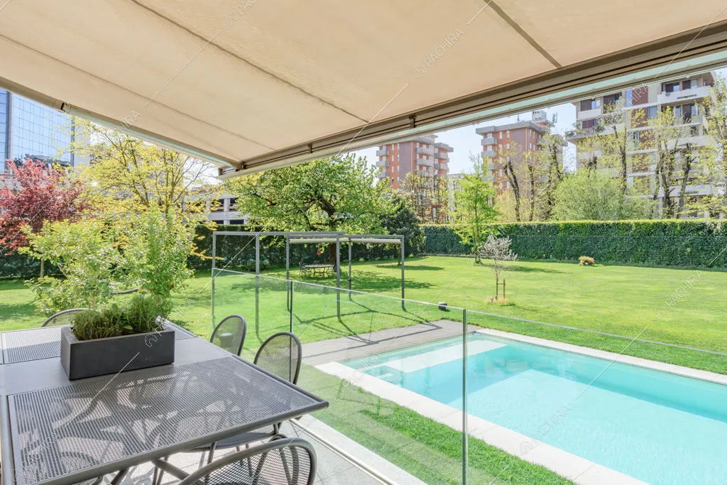 Esterni della villa Colorado, location in stile moderno a Varese