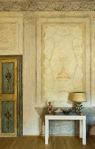 Sala dell'appartamento Cajà, location in stile moderno a Mantova