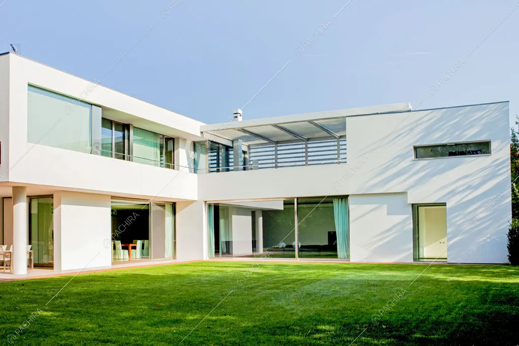 Giardino della villa Meru, location in stile contemporaneo a Padova