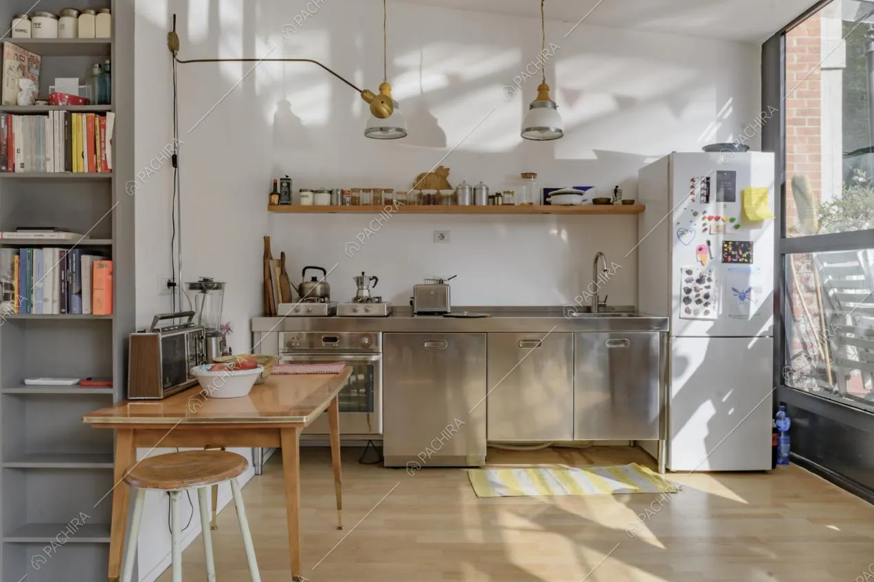 La cucina a vista in stile contemporaneo