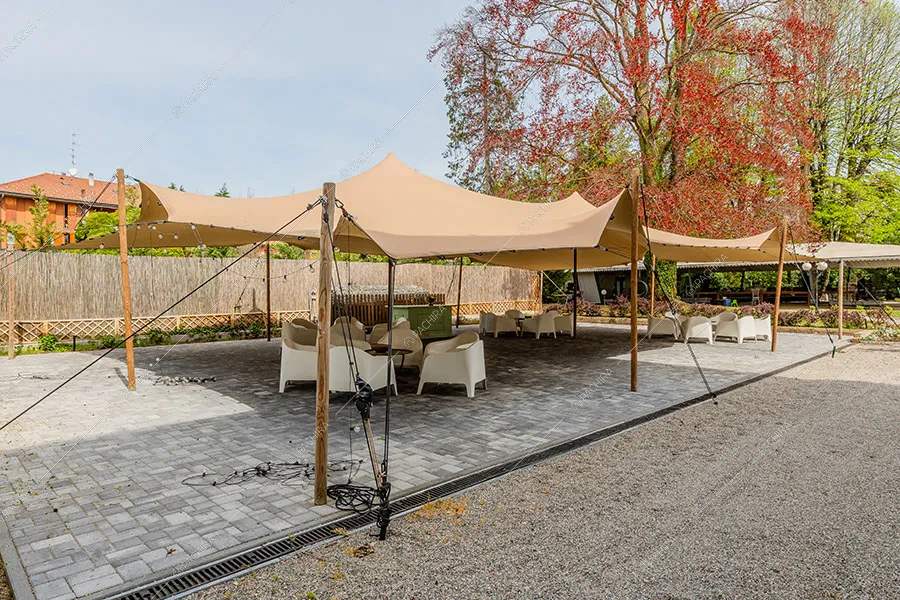 Gazebo della villa Lentisco, location in stile classico a Varese