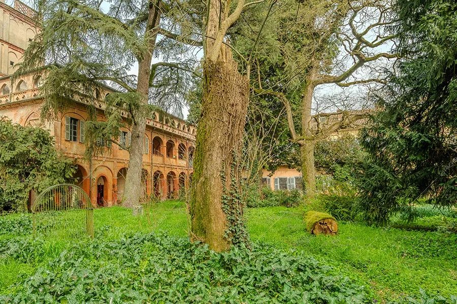Parco della dimora storica Westerlies, location in stile contemporaneo a Pavia