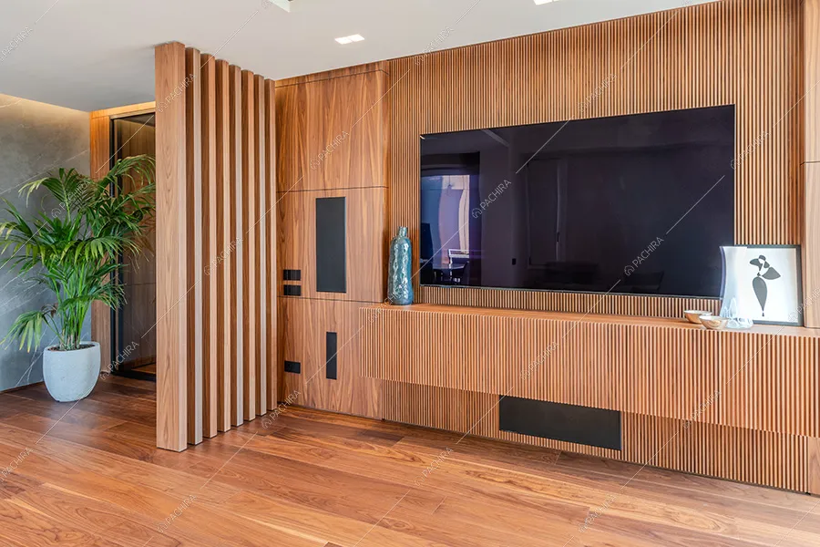 Sala della location Ebano, attico in stile classico a Milano