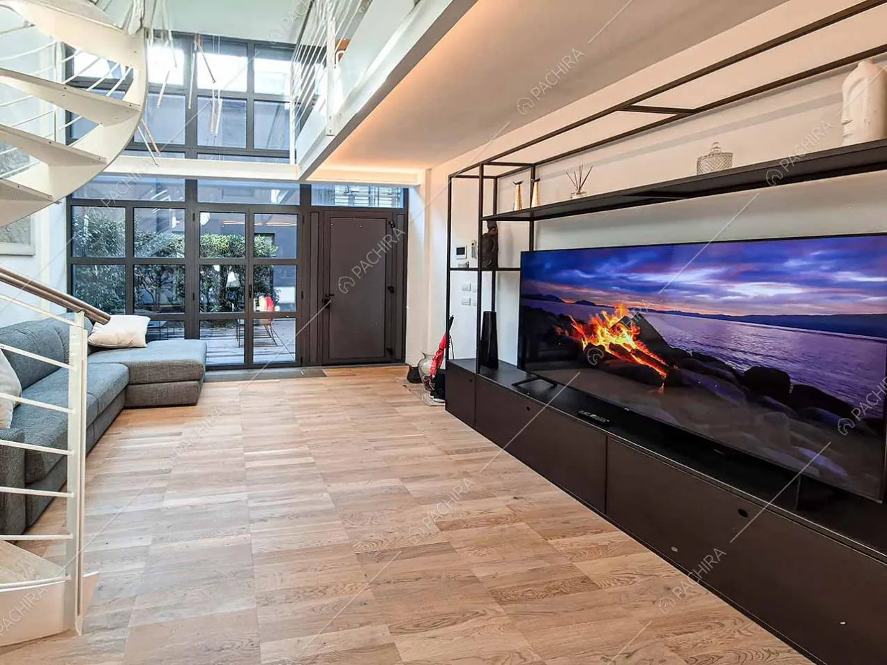 Sala della location Drina, loft in stile moderno a Milano