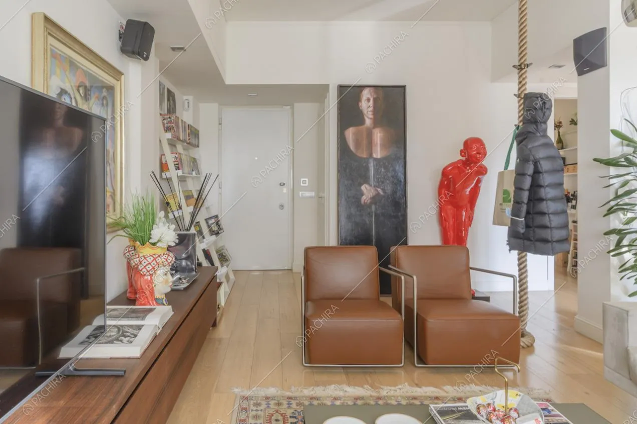 Ingresso dell'appartamento sulla zona living